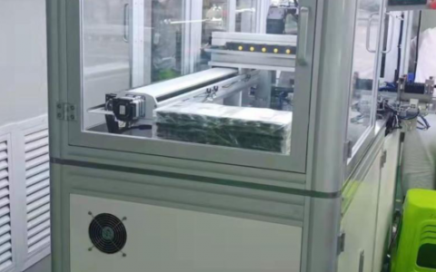PCB板芯片自动分料堆叠摆盘设备